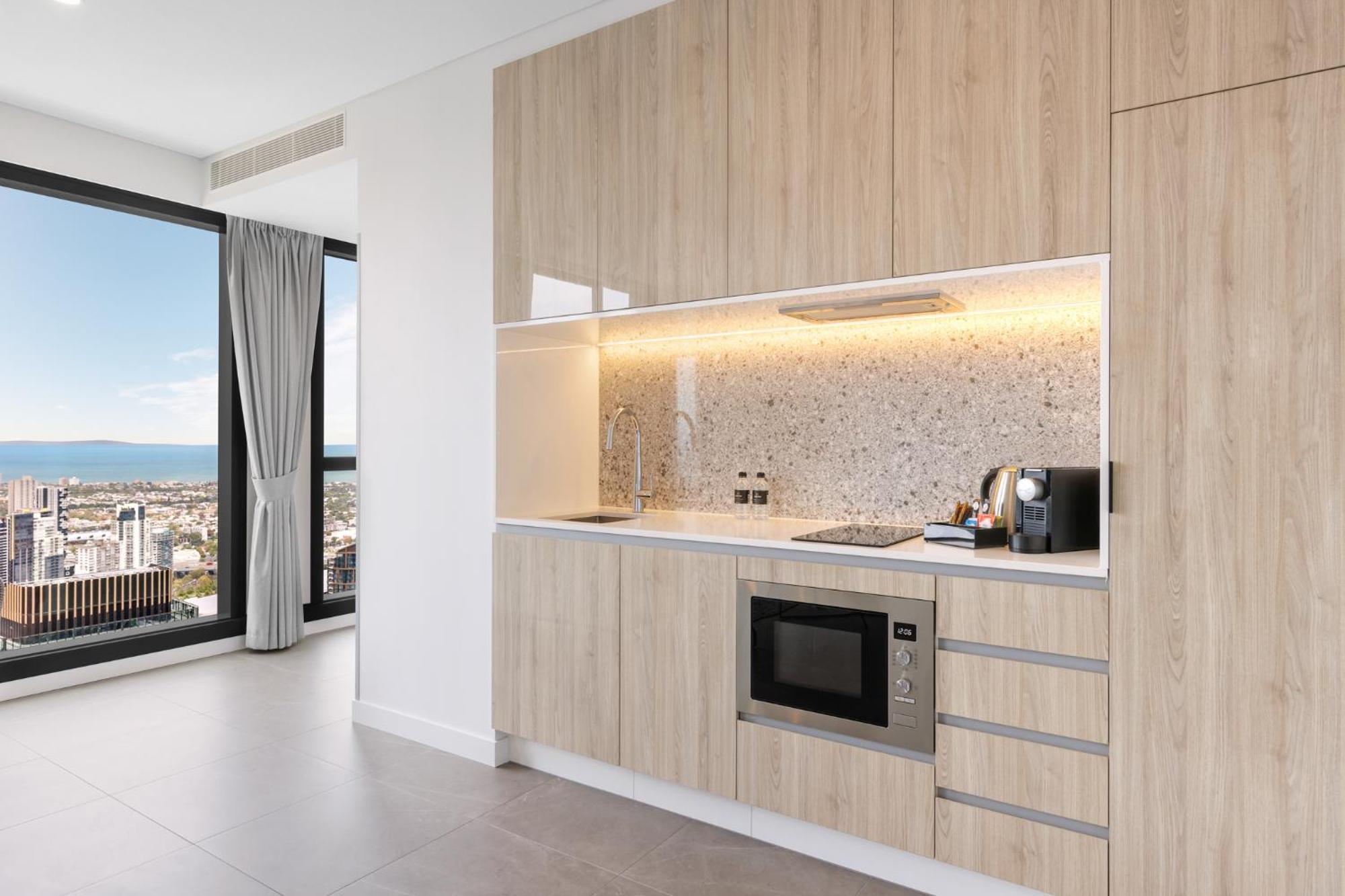 Meriton Suites Melbourne Exterior foto