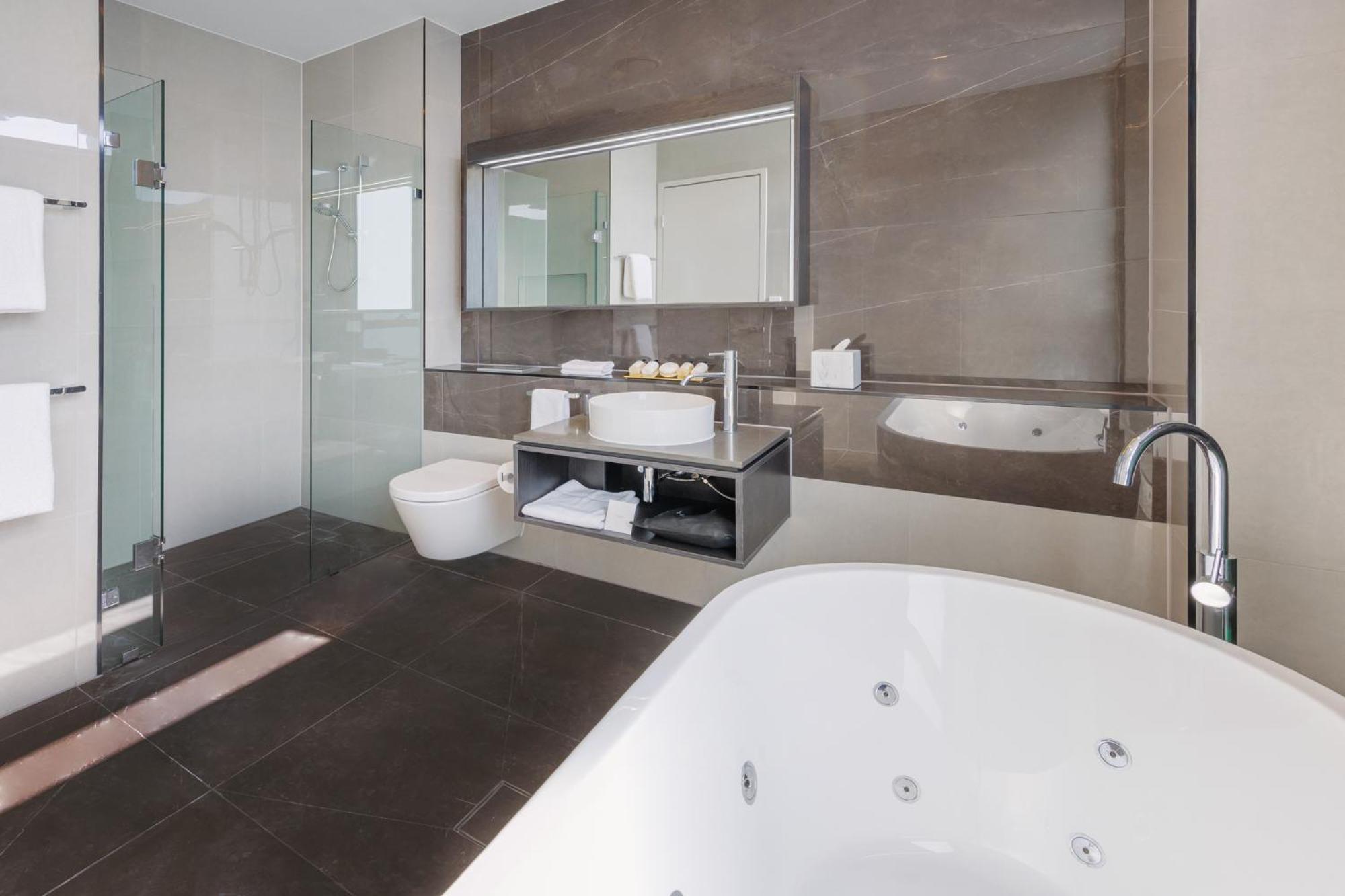 Meriton Suites Melbourne Exterior foto Bathroom