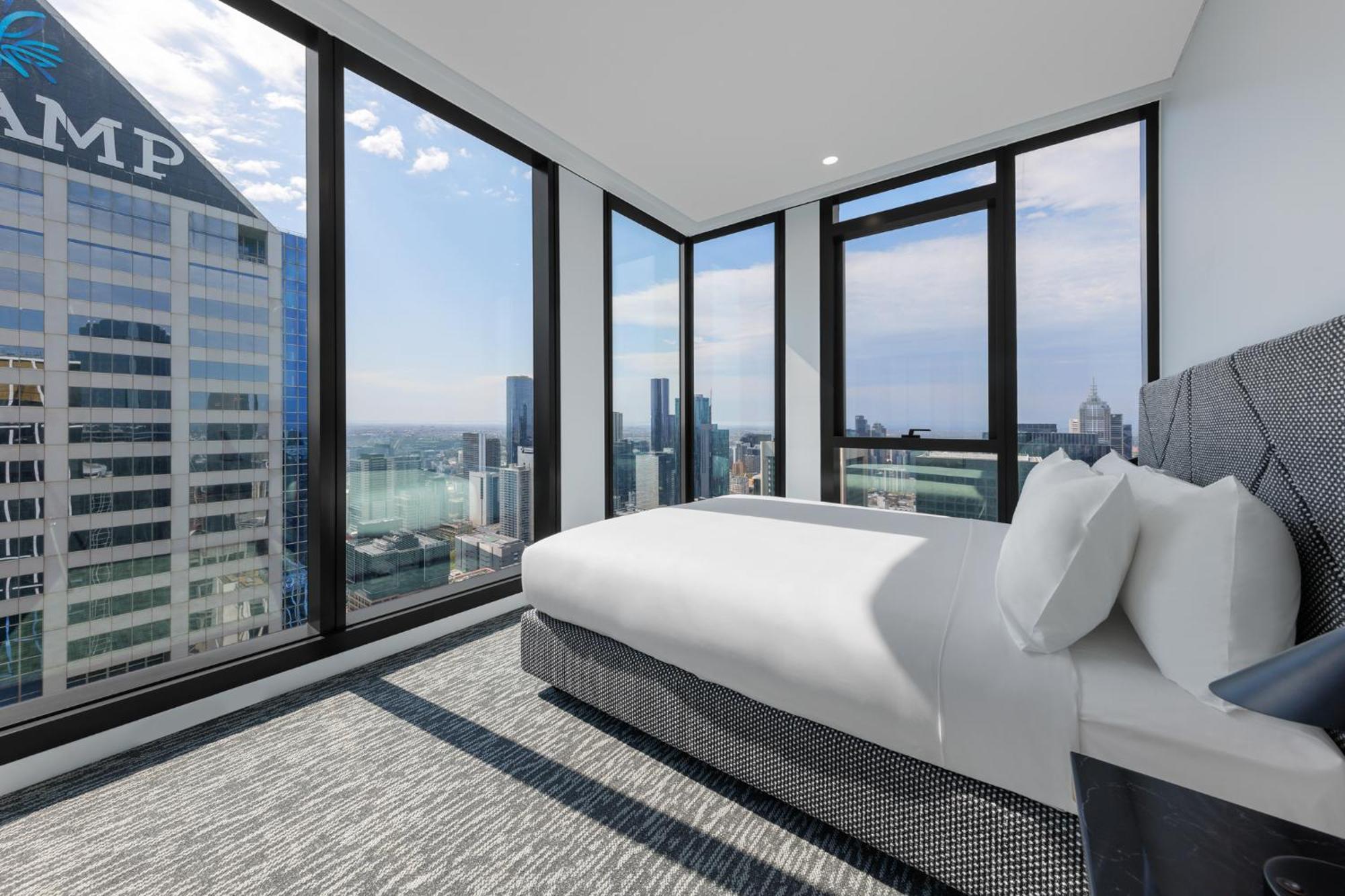 Meriton Suites Melbourne Exterior foto Bedroom